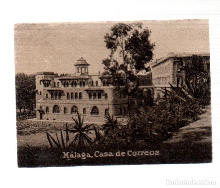 Postales: POSTAL ORIGINAL DECADA DE LOS 30.MALAGA,CASA DE CORREOS,No 818, VER TAMA&Ntilde;O Y EXPLICACION.