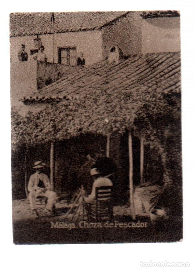 Postales: POSTAL ORIGINAL DECADA DE LOS 30. MALAGA ,CHOZA DE PESCADOR.No 840. VER TAMA&Ntilde;O Y EXPLICACION.