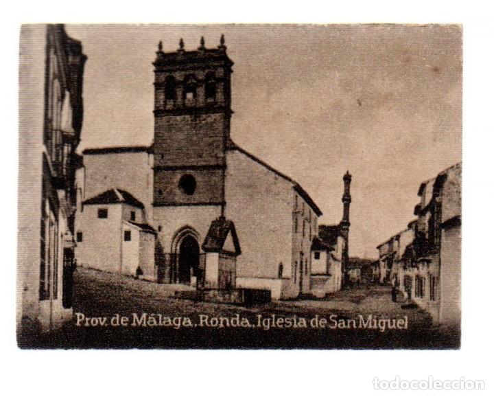 Postales: POSTAL ORIGINAL DECADA DE LOS 30. PROV,MALAGA,IGLESIA DE SAN MIGUEL,No 836.VER TAMA&Ntilde;O Y EXPLICACION.