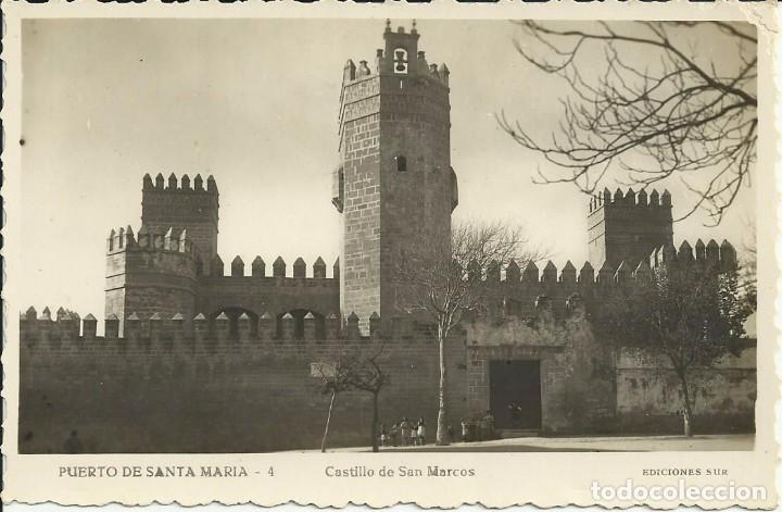 Postales: Postal Puerto de Santa Maria.Cadiz.N&ordm;4 Castillo de San Marcos Ed.Sur.