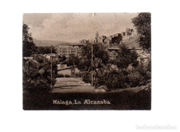 Postales: POSTAL ORIGINAL DECADA DE LOS 30.MALAGA ,LA ALCAZABA,No 827. VER TAMA&Ntilde;O Y EXPLICACION.