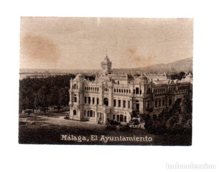 Postales: POSTAL ORIGINAL DECADA DE LOS 30. .MALAGA,EL AYUNTAMIENTO,No 816. VER TAMA&Ntilde;O Y EXPLICACION.