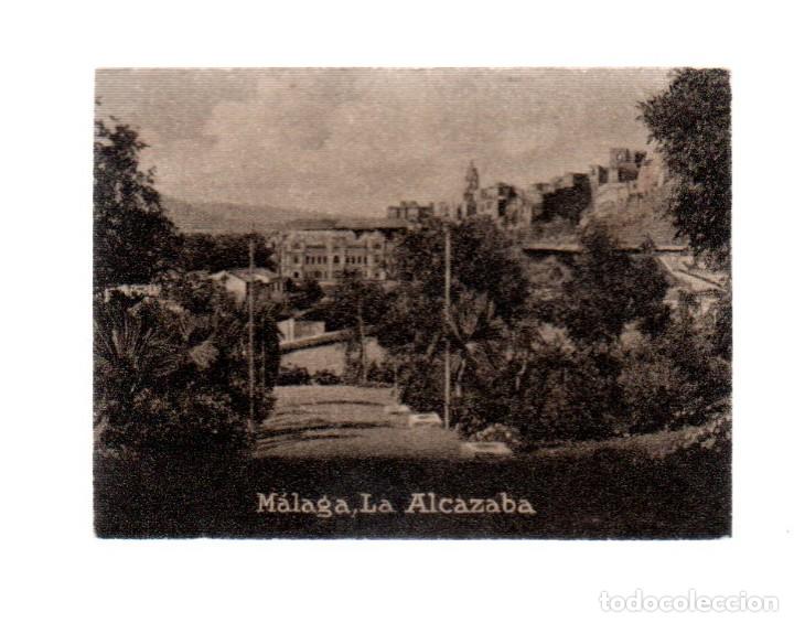 Postales: POSTAL ORIGINAL DECADA DE LOS 30.MALAGA,LA ALCAZABA,No 827. VER TAMA&Ntilde;O Y EXPLICACION.