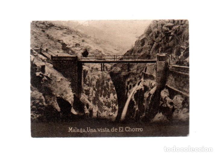 Postales: POSTAL ORIGINAL DECADA DE LOS 30.MALAGA,UNA VISTA DE EL CHORRO,No 829. VER TAMA&Ntilde;O Y EXPLICACION.