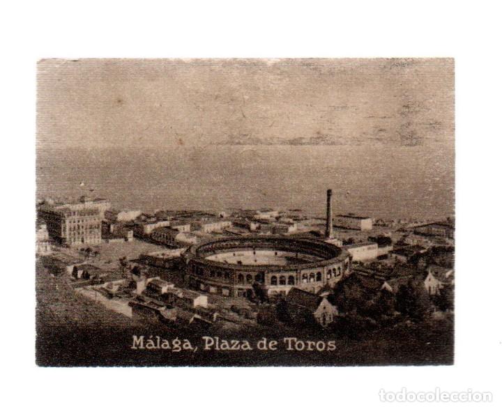Postales: POSTAL ORIGINAL DECADA DE LOS 30.MALAGA,PLAZA DE TOROS,No 825. VER TAMA&Ntilde;O Y EXPLICACION.