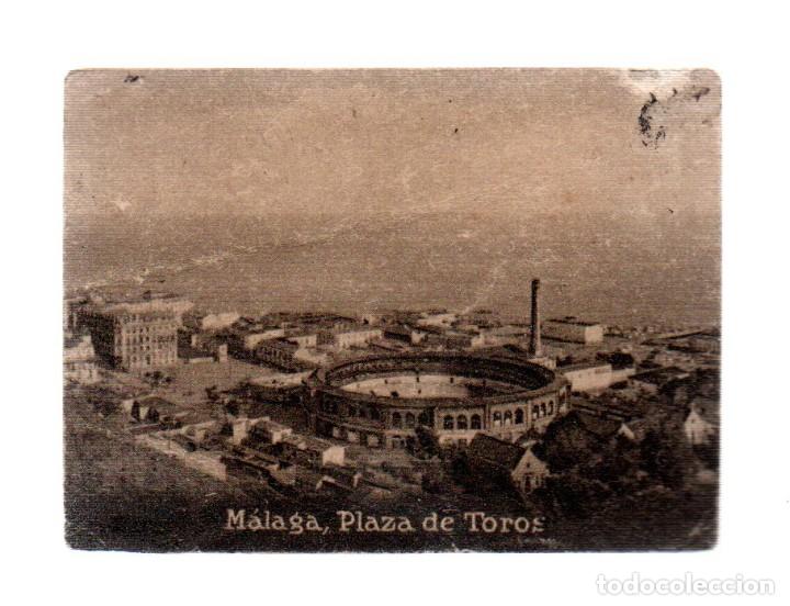 Postales: POSTAL ORIGINAL DECADA DE LOS 30.MALAGA,PLAZA DE TOROS,No 825. VER TAMA&Ntilde;O Y EXPLICACION.