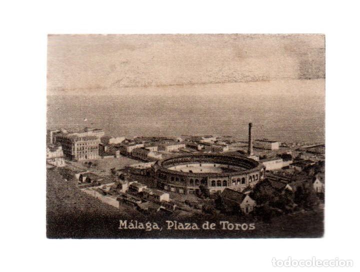 Postales: POSTAL ORIGINAL DECADA DE LOS 30. MALAGA,PLAZA DE TOROS, No825. VER TAMA&Ntilde;O Y EXPLICACION.