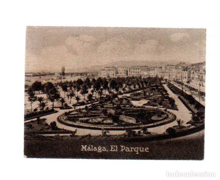 Postales: POSTAL ORIGINAL DECADA DE LOS 30. MALAGA,EL PARQUE, No826. VER TAMA&Ntilde;O Y EXPLICACION.