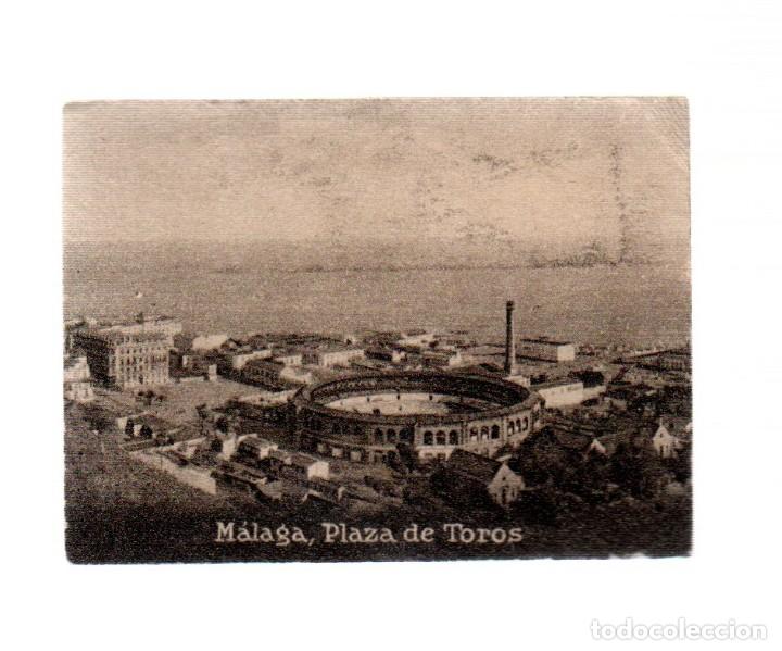 Postales: POSTAL ORIGINAL DECADA DE LOS 30. MALAGA,PLAZA DE TOROS, No825. VER TAMA&Ntilde;O Y EXPLICACION.