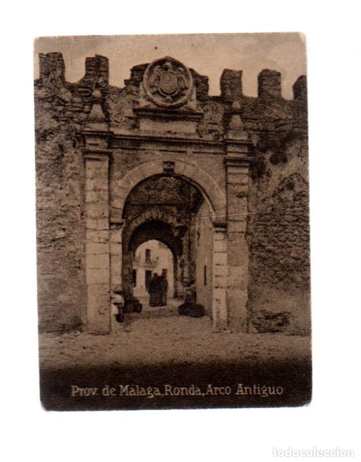 Postales: POSTAL ORIGINAL DECADA DE LOS 30.PROV.MALAGA,RONDA,ARCO ANTIGUO., No825. VER TAMA&Ntilde;O Y EXPLICACION.