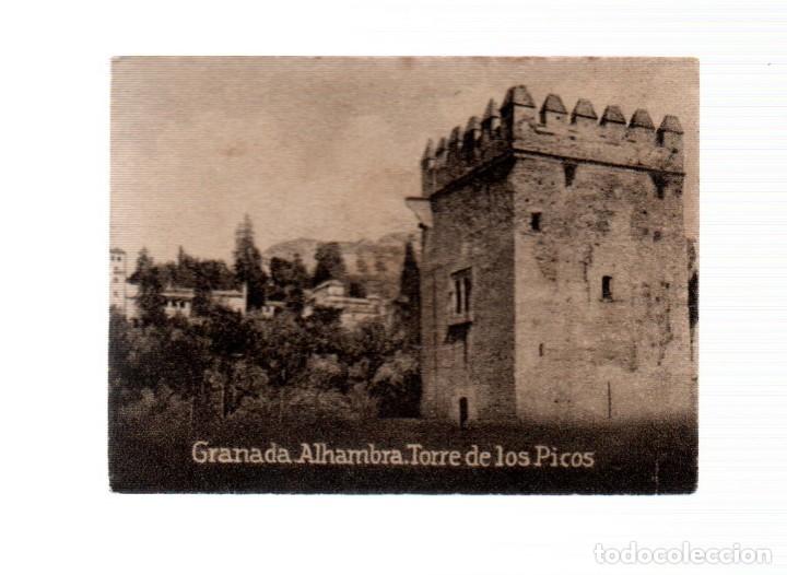 Postkarten: POSTAL ORIGINAL DECADA DE LOS 30.GRANADA,ALHAMBRA,TORRE DE LOS PICOS,No 863,VER TAMA&Ntilde;O, EXPLICACION.