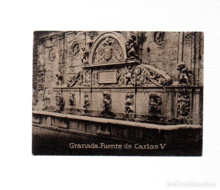 Postkarten: POSTAL ORIGINAL DECADA DE LOS 30.GRANADA.FUENTE DE CARLOS V,No 866. VER TAMA&Ntilde;O Y EXPLICACION.