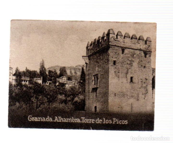 Postkarten: POSTAL ORIGINAL DECADA DEL 30,GRANADA,ALHAMBRA,TORRE ,No 863. VER TAMA&Ntilde;O Y EXPLICACION.