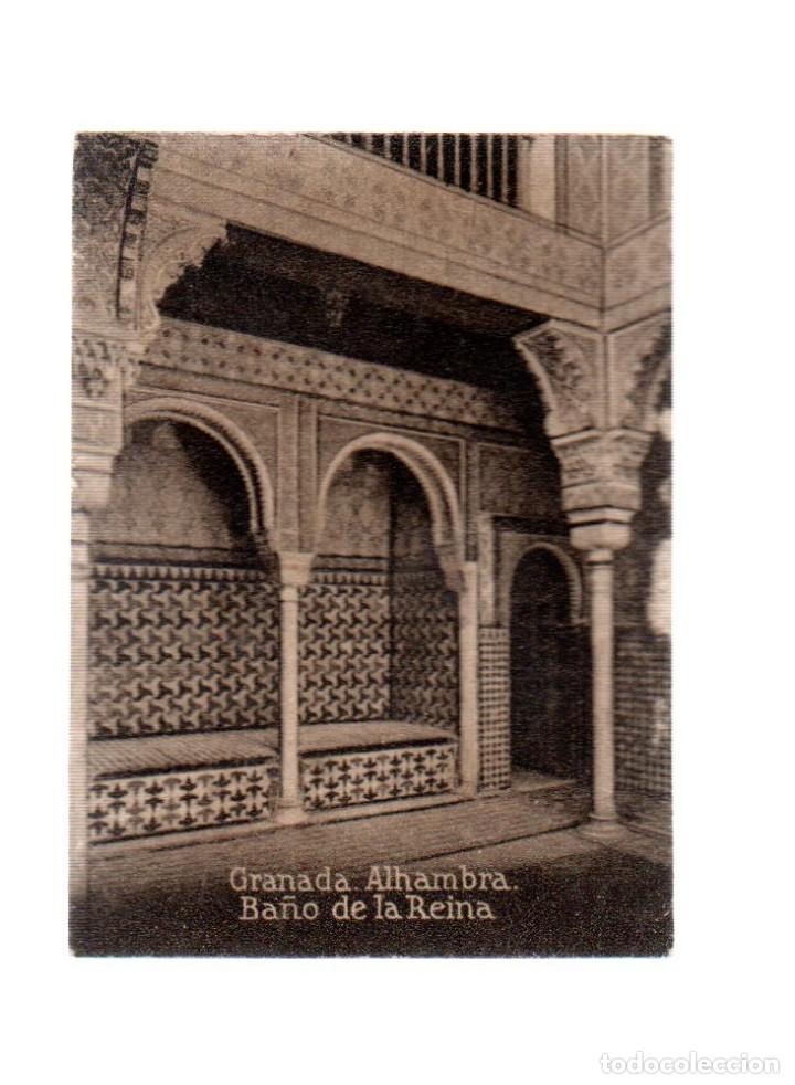 Postkarten: POSTAL ORIGINAL DECADA DE LOS 30.GRANADA,ALHAMBRA,BA&Ntilde;O DE LA REINA,No 887 VER TAMA&Ntilde;O Y EXPLICACION.