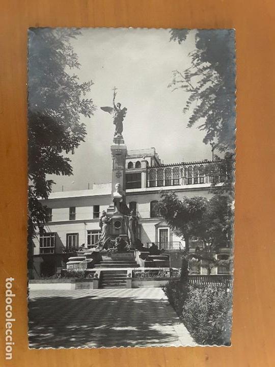 Postales: POSTAL C&Aacute;DIZ - MONUMENTO AL MARQUES DE COMILLAS - Foto 1