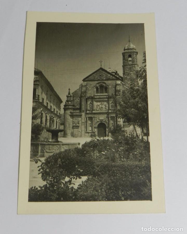 Postales: FOTOGRAFIA DE UBEDA (JAEN) FOTOS BARAS, MIDE 13,4 X 8,7 CMS.