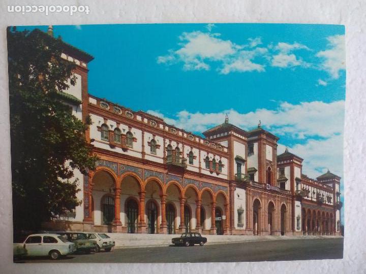 Postales: Tarjeta postal J&eacute;rez de la Frontera Cadiz 3916 La Estaci&oacute;n del Ferrocarril Post Card