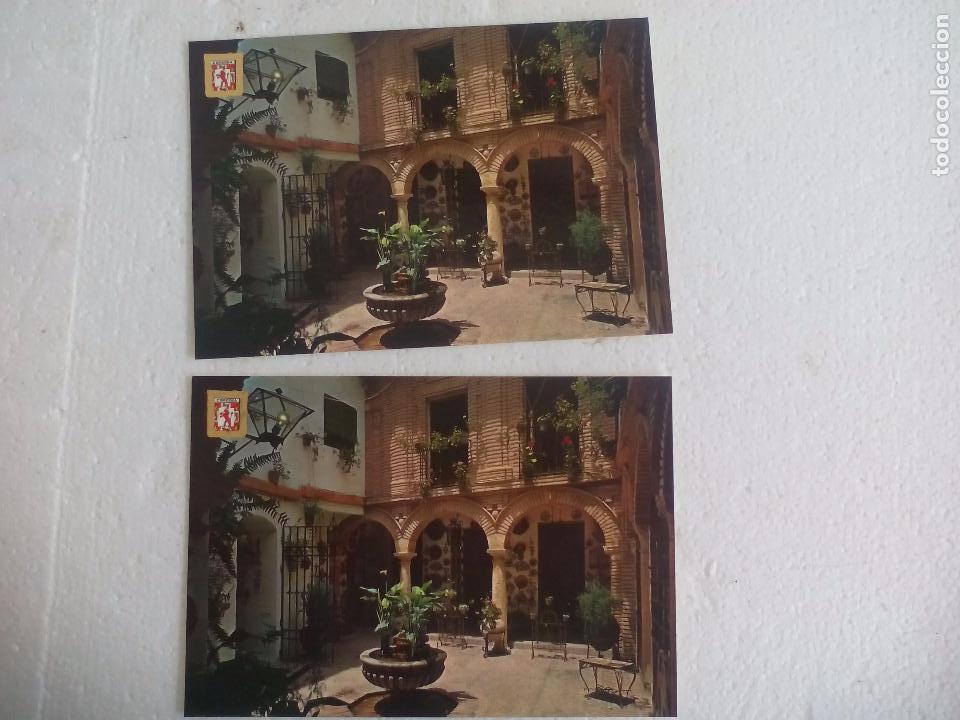 Postales: Tarjeta postal n&ordm; 772. Cordoba. Vista de un patio cordobes. Lote de 2 iguales. Post Card