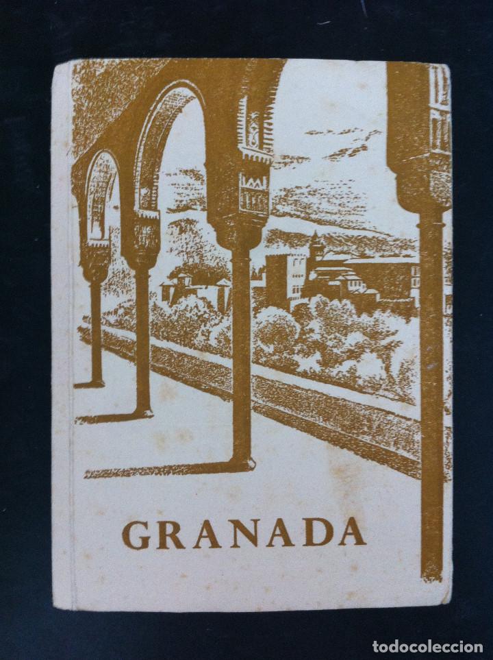 Postales: LIBRITO DE 9 POSTALES DE GRANADA - Foto 1