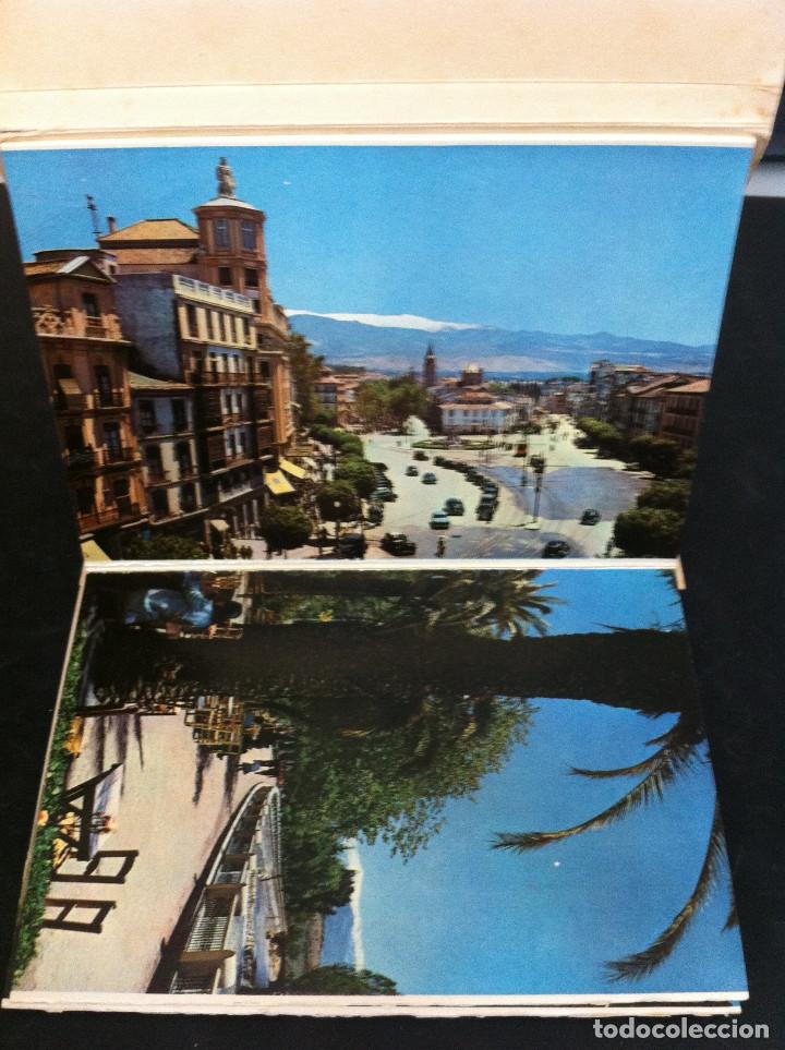 Postales: LIBRITO DE 9 POSTALES DE GRANADA - Foto 3