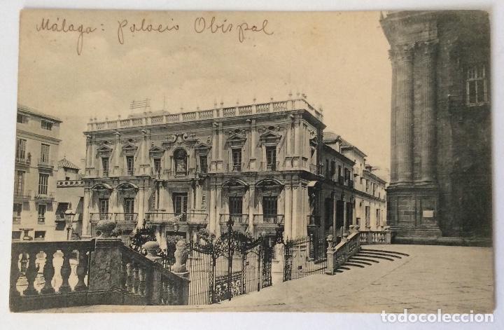 Postales: POSTAL. PALACIO OBISPAL. M&Aacute;LAGA. - Foto 1