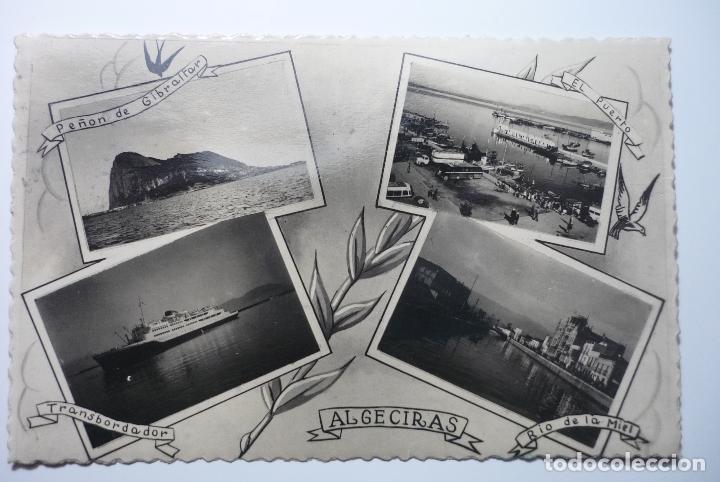 Postales: postal algeciras.-varias vistas escrita--cm