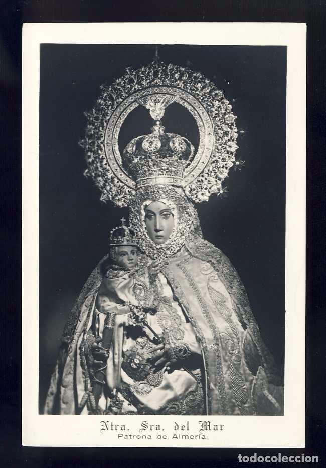 Postales: Postal de ALMERIA: Nuestra Se&ntilde;ora del Mar - Foto 1