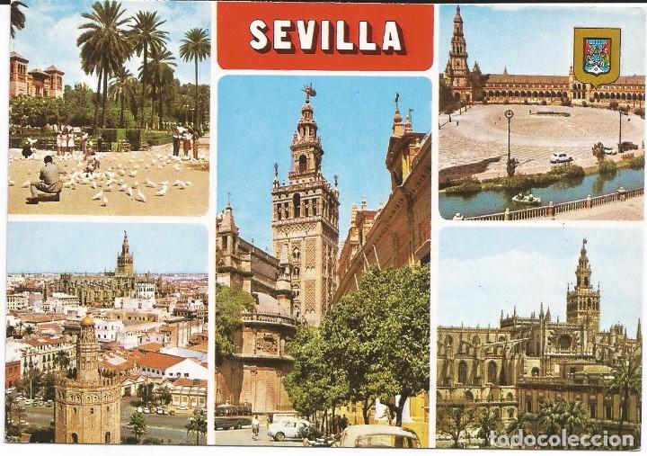 Postales: [POSTAL] Sevilla. Diversos aspectos (sin circular) - Foto 1
