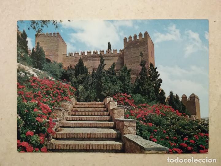 Postales: ANTIGUA POSTAL ORIGINAL -10*15 - ALMERIA ALCAZABA - ALBUM