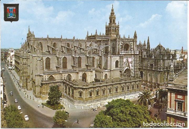 Cartoline: [POSTAL] Sevilla. Catedral. A&ntilde;os 60' (sin circular)