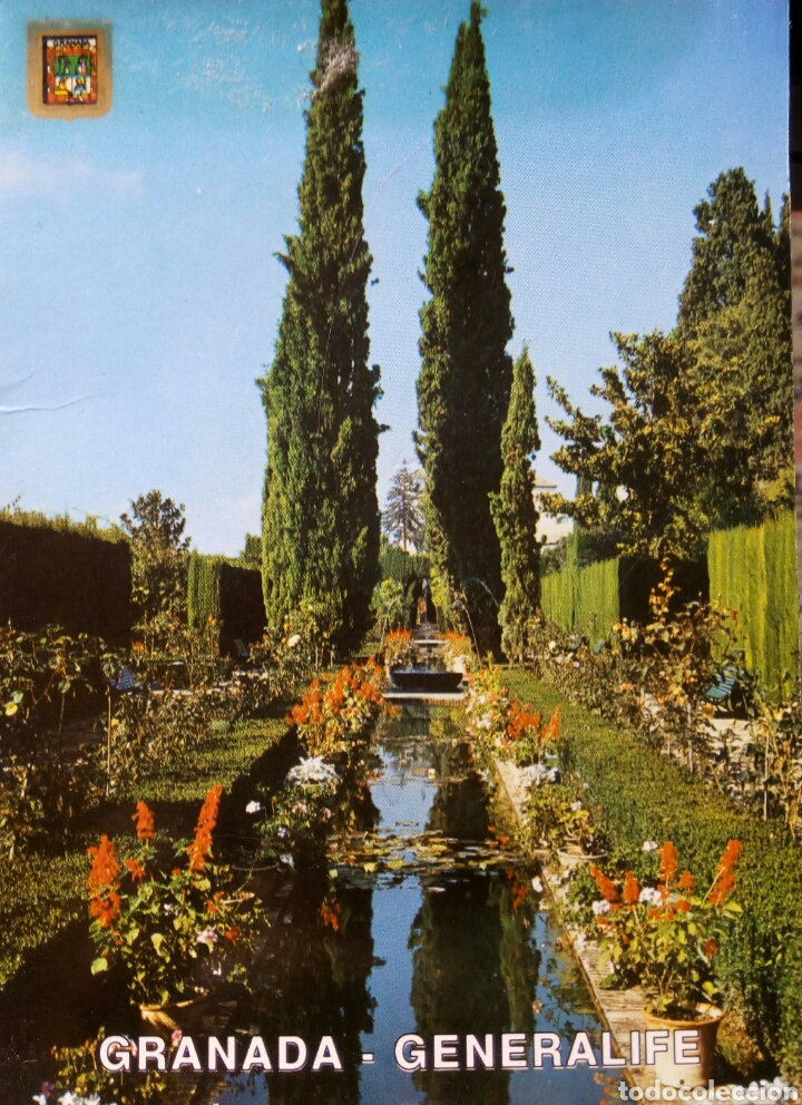 Postales: POSTAL GENERALIFE GRANADA - Foto 1