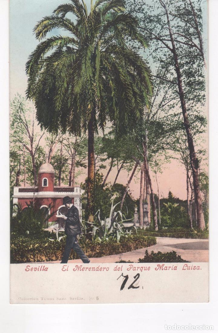 Postales: Antigua Tarjeta Postal de Sevilla : El Merendero del Parque Mar&iacute;a Luisa. Sin circular