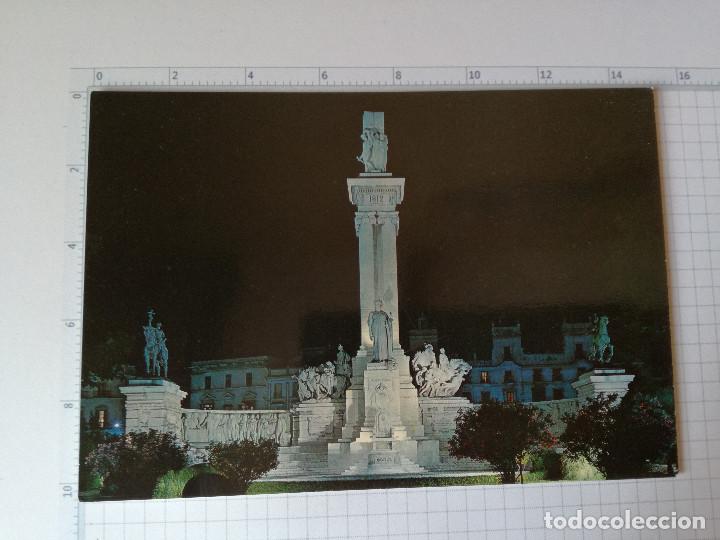 Postales: POSTAL N&ordm; 68 - CADIZ - MONUMENTO A LAS CORTES DE 1812 - ED. GARCIA GARRABELLA 1969