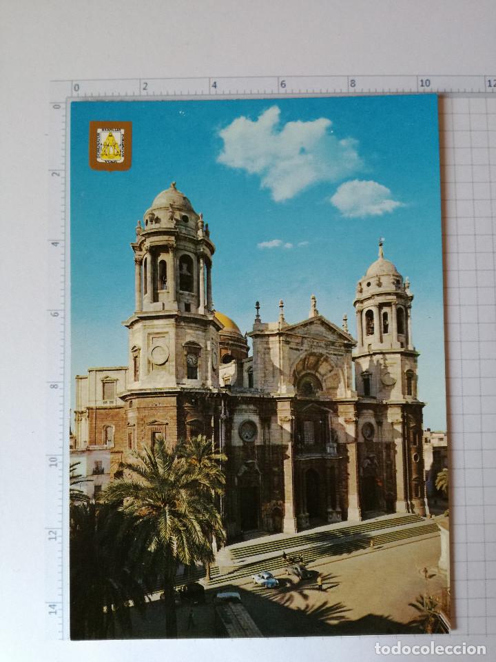 Postales: POSTAL N&ordm; 1114 - CADIZ - LA CATEDRAL - ED. FISA 1962