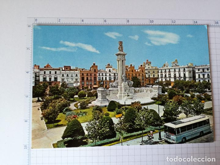 Postales: POSTAL N&ordm; 9518 - CADIZ - PLAZA DE ESPA&Ntilde;A - ED. BEASCOA 1968