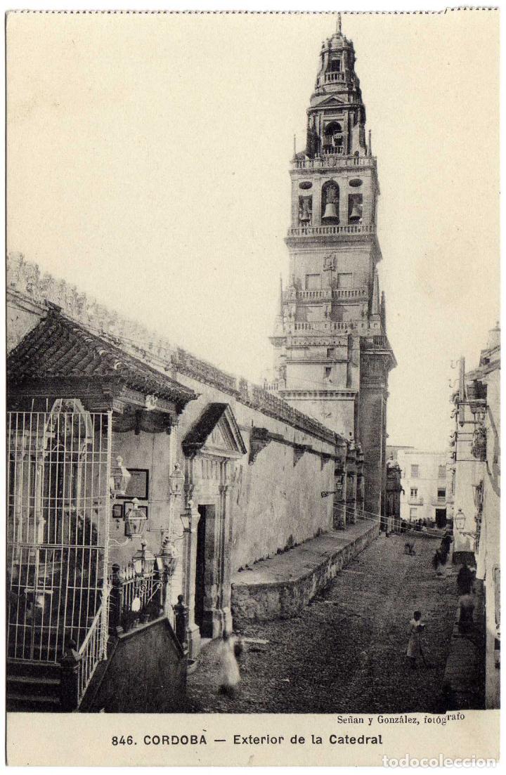 Postais: BONITA Y RARA POSTAL - CORDOBA - EXTERIOR DE LA CATEDRAL