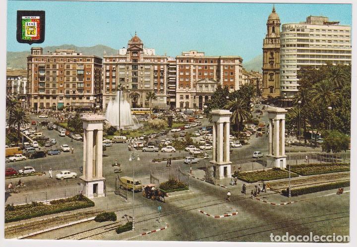 Postales: MALAGA. ESCUDO DE ORO N&ordm;13ENTRADA AL PUERTO. PERFECTO ESTADO