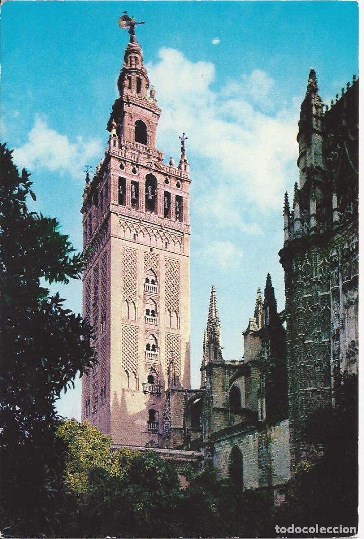 Postkarten: Postal Catedral y Giralda. Sevilla