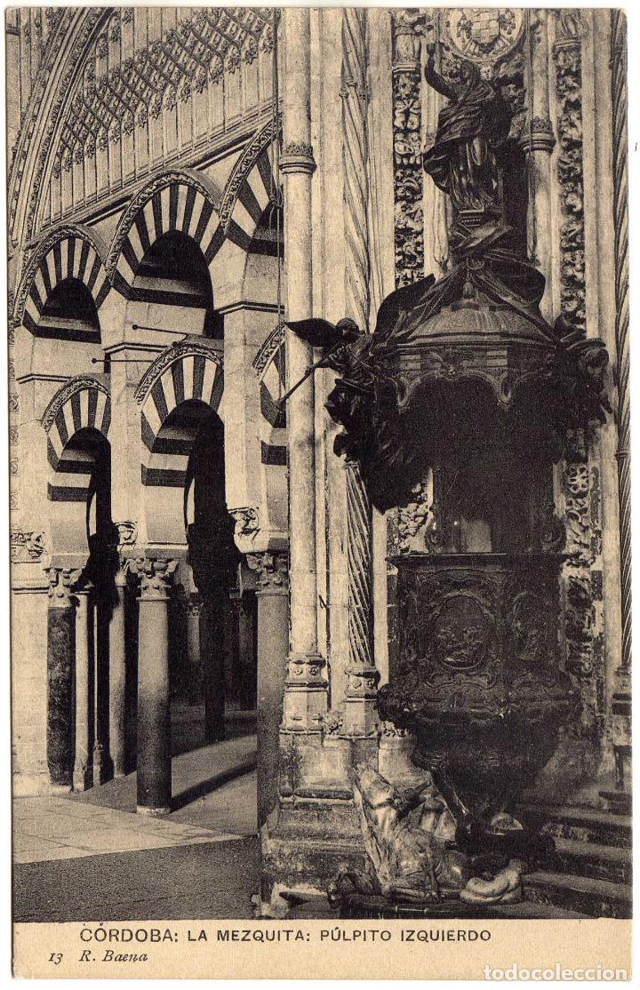 Postkarten: BONITA POSTAL - CORDOBA - LA MEZQUITA - PULPITO IZQUIEREDO