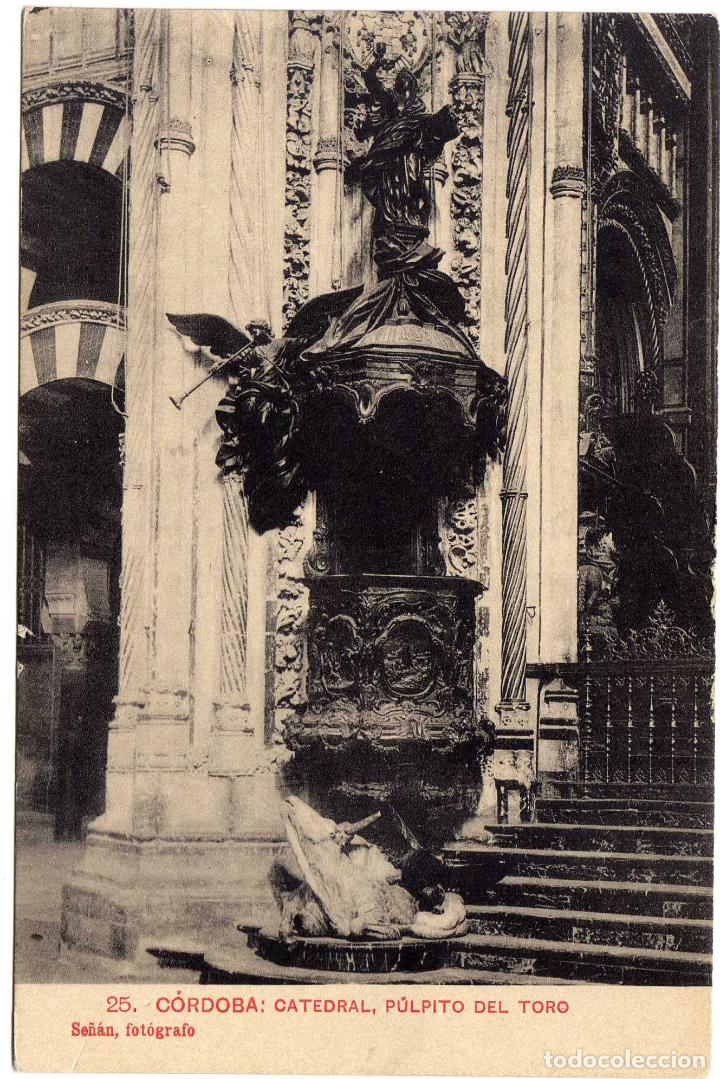 Postkarten: BONITA POSTAL - CORDOBA - CATEDRAL - PULPITO DEL TORO