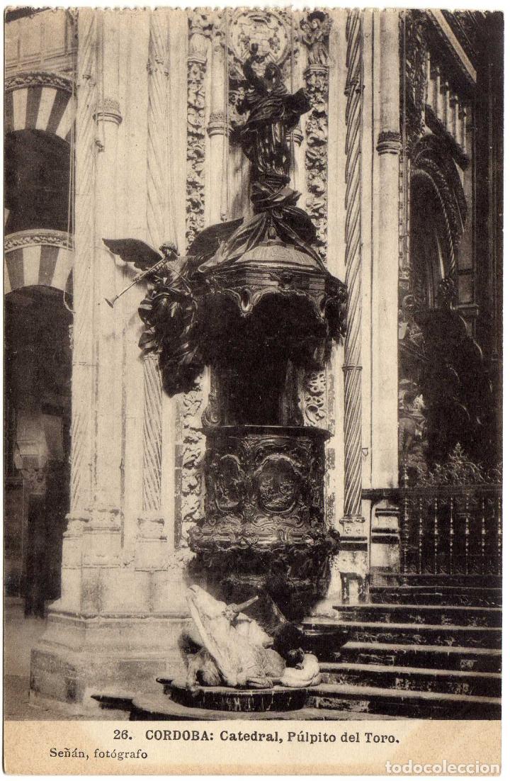 Postkarten: BONITA POSTAL - CORDOBA - CATEDRAL - PULPITO DEL TORO