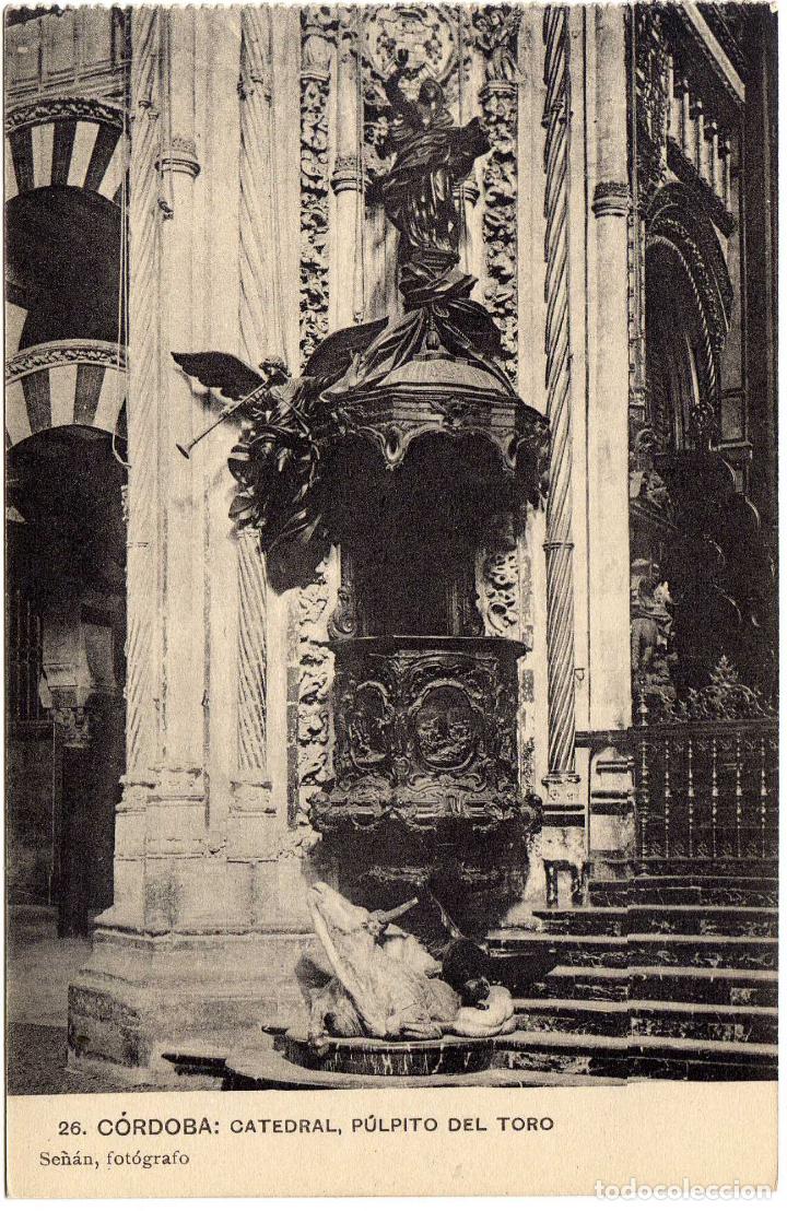 Postkarten: BONITA POSTAL - CORDOBA - CATEDRAL - PULPITO DEL TORO