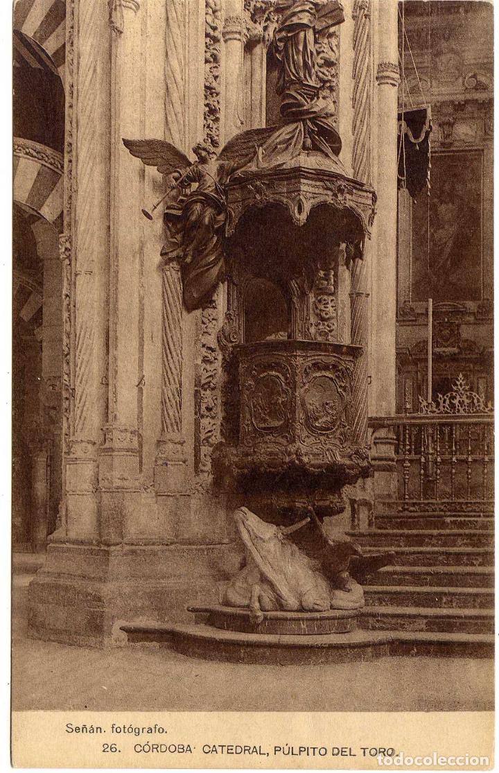 Postkarten: BONITA POSTAL - CORDOBA - CATEDRAL - PULPITO DEL TORO