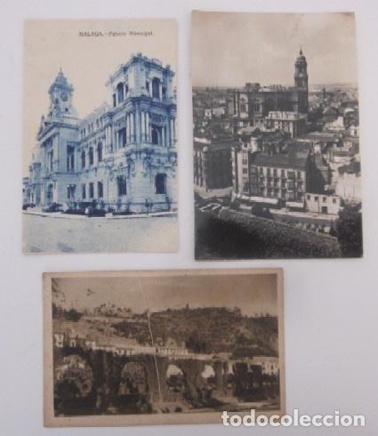 Postales: TRES POSTALES DE MALAGA - Foto 1