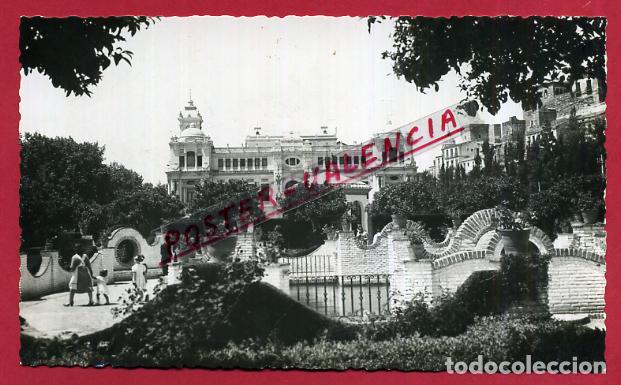 Postales: POSTAL MALAGA , JARDINES DEL AYUNTAMIENTO , ORIGINAL , P85865