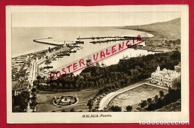 Postales: POSTAL MALAGA , PUERTO , ORIGINAL , P85869