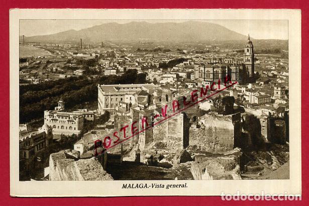 Postales: POSTAL MALAGA , VISTA GENERAL , ORIGINAL , P85878