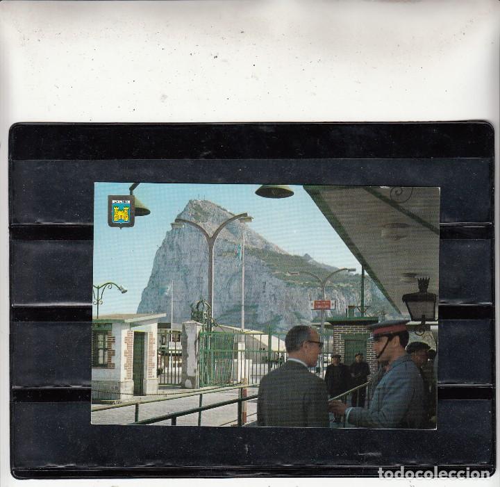 Postales: N&ordm; 23 LA LINEA. VISTA DEL PE&Ntilde;ON DE GIBRALTAR