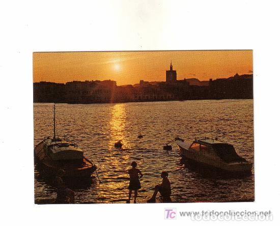 Postales: -48696 POSTAL MALAGA, DARSENA DEL PUERTO, CATEDRAL Y BARCOS, GARCIA GARRABELLA
