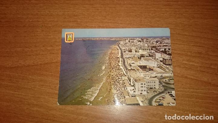 Postales: POSTAL CADIZ VISTA PARCIAL AEREA CIRCULADA